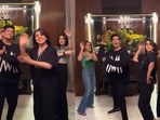 Neetu Kapoor, Riddhima Kapoor Sahni and Manish Malhotra's dance video. Neetu Kapoor, Riddhima Kapoor Sahni and Manish Malhotra's dance video.