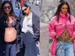 Sonam Kapoor and Rihanna's maternity fashion. (Instagram pictures) Sonam Kapoor and Rihanna's maternity fashion. (Instagram pictures)