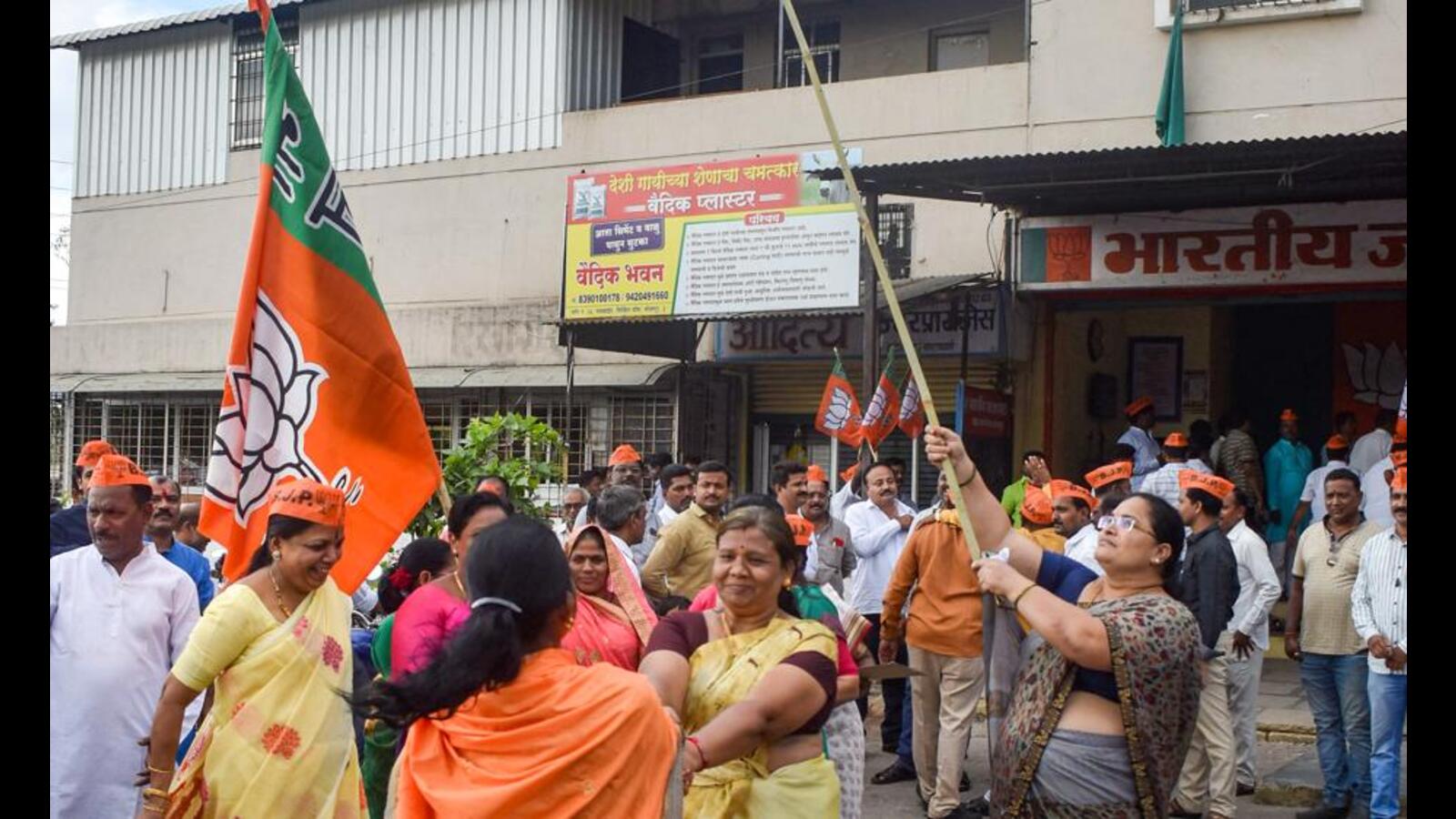 BJP Clinches Pre-dawn Thrillers In Maharashtra, Haryana | Latest News ...