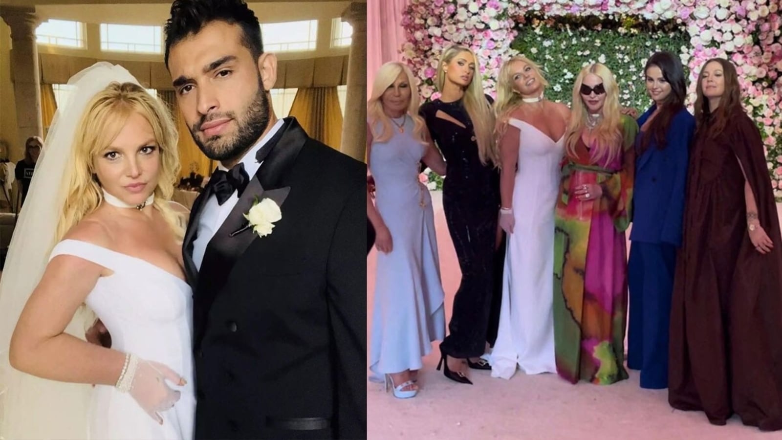 Britney Spears kisses Madonna again, grooves with Drew Barrymore and Selena Gomez at ‘dream’ wedding. See pics