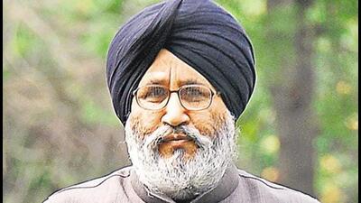 Senior party leader Daljit Singh Cheema said it is unfortunate that the media certification and monitoring committee of the Election Commission (EC) has rejected the posters submitted by the SAD on the grounds that those would cause agony and unnecessary unrest in the public. The party urged the Punjab chief electoral officer (CEO) to review his decision. (HT File Photo)