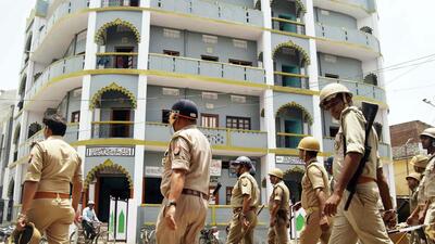 The Prayagraj district magistrate said that section 144 of CrPc continues to remain in place as a precaution. (ANI)