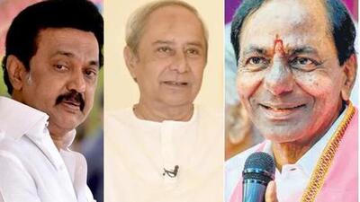 The DMK, BJD and TRS won three seats each in the just-concluded Rajya Sabha elections. (File Photos) The DMK, BJD and TRS won three seats each in the just-concluded Rajya Sabha elections. (File Photos)