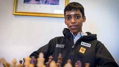  R Praggnanandhaa (PTI) R Praggnanandhaa (PTI)