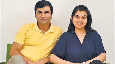 Vinod Kulhari and Suman Choudhary, co-founders, Sweedesi. (HT PHOTO) Vinod Kulhari and Suman Choudhary, co-founders, Sweedesi. (HT PHOTO)