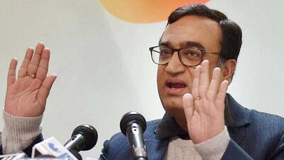 Since all 31 Congress MLAs voted on Friday, Ajay Maken (pictured) should have won the second Upper House seat comfortably (PTI) Since all 31 Congress MLAs voted on Friday, Ajay Maken (pictured) should have won the second Upper House seat comfortably (PTI)