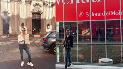 Gauri Khan has shared her pics from Italy. Gauri Khan has shared her pics from Italy. 