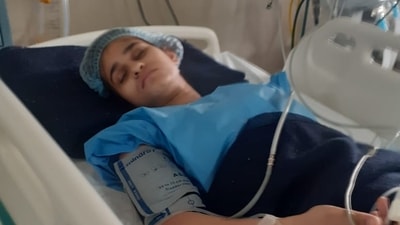 Palak Kohli in ICU after her operation on Saturday (HT) Palak Kohli in ICU after her operation on Saturday (HT)