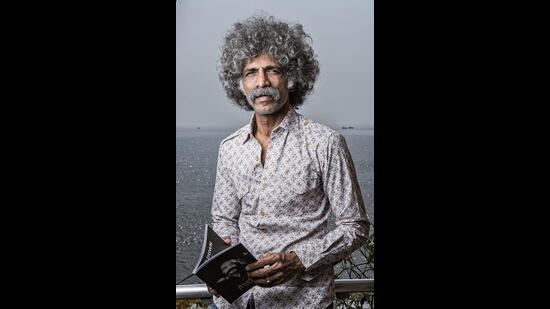 Actor Makarand Deshpande at his house in Versova, Mumbai. (Aalok Soni/ Hindustan Times)
