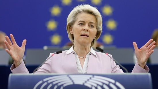 European Commission President Ursula von der Leyen.(AP file photo)