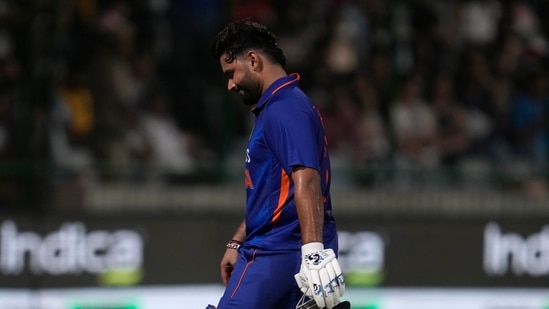India's captain Rishabh Pant (AP)