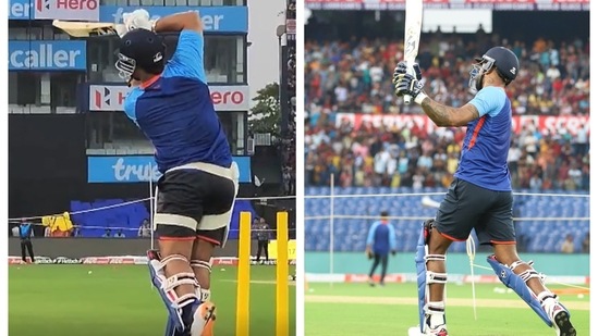 Rishabh Pant and Hardik Pandya get the crowd going