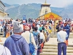 In the 40 days since the Char Dham Yatra began on May 3, 1.94 million pilgrims have visited the four holy sites in Uttarakhand’s upper reaches. (FILE) In the 40 days since the Char Dham Yatra began on May 3, 1.94 million pilgrims have visited the four holy sites in Uttarakhand’s upper reaches. (FILE)