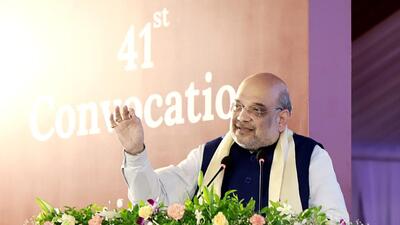 Union home minister Amit Shah emphasised on rural development on Sunday, saying that the dream of Atmanirbhar Bharat will only be realised after empowering the Indian villages. (Amit Shah Twitter)