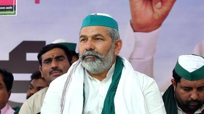 Farm leader Rakesh Tikait on Sunday said the incidents of communal violence reported in several states and attempts to instigate religious sentiments were highly condemnable. (ANI file photo)
