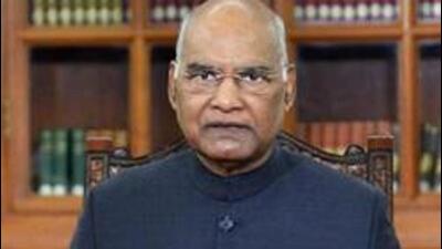 President Ram Nath Kovind’s tenure at the office will end on July 24. (HT Archive)