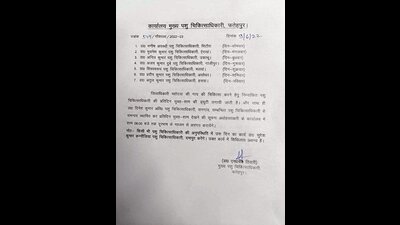 The order that has gone viral on social media. (HT PHOTO) The order that has gone viral on social media. (HT PHOTO)