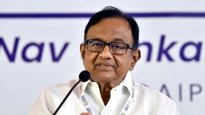 Congress leader P Chidambaram. (ANI photo) Congress leader P Chidambaram. (ANI photo)