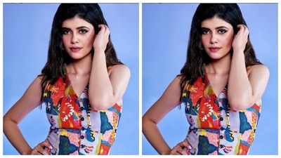 Sanjana’s sartorial sense of fashion always makes us drool. A few days back, the actor splashed colours on Instagram with pictures in a multicoloured co-ord set. (Instagram/@sanjanasanghi96)