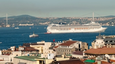 Turkey bets on modern cruise hub to boost struggling tourism industry (Twitter/ElevatorWorld) Turkey bets on modern cruise hub to boost struggling tourism industry (Twitter/ElevatorWorld)