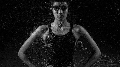 Indian swimmer Maana Patel