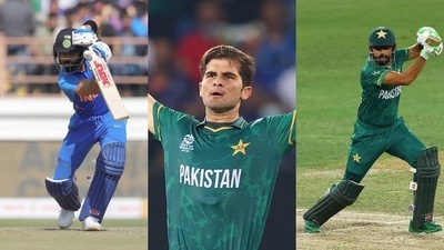 Virat Kohli; Shaheen Afridi; Babar Azam