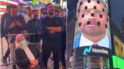 Rocketry: The Nambi Effect's trailer screened at NASDAQ Billboard at Times Square.