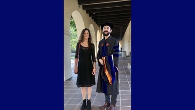 The graduation day picture was posted on Twitter by Benjamín Idina. (Twitter/@BenjaminIdini)