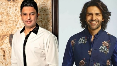 Bhushan Kumar on Kartik Aaryan's support for films. Bhushan Kumar on Kartik Aaryan's support for films.