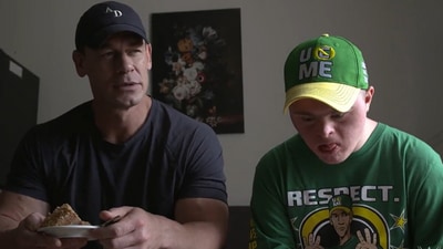 John Cena with Misha.