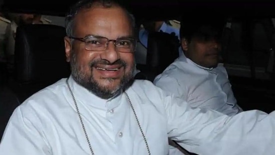 Former Jalandhar bishop Franco Mulakkal&nbsp;(HT file photo)