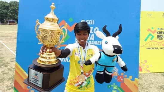 The 15-year-old bolstered Maharashtra’s medal tally by winning an individual gold in the compound event at the Khelo India Youth Games