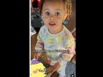The little girl felt really excited on being invited to her first birthday party. (aria_and_luke/Instagram ) The little girl felt really excited on being invited to her first birthday party. (aria_and_luke/Instagram )