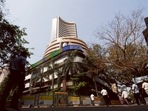 A file photo of the Bombay Stock Exchange A file photo of the Bombay Stock Exchange