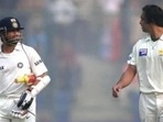 Sachin Tendulkar and Shoaib Akhtar in action