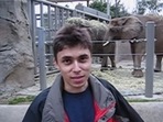 The image, taken from the first-ever video uploaded on YouTube, shows Jawed Karim doing a vlog in front of an elephant enclosure at the San Diego Zoo.(YouTube/@jawed) The image, taken from the first-ever video uploaded on YouTube, shows Jawed Karim doing a vlog in front of an elephant enclosure at the San Diego Zoo.(YouTube/@jawed)