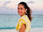 Mira Rajput on one of her vacations. Mira Rajput on one of her vacations. 