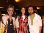 Siddhanth Kapoor (left) with Shakti Kapoor and Shraddha Kapoor. Siddhanth Kapoor (left) with Shakti Kapoor and Shraddha Kapoor.