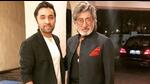 Actor Shakti Kapoor with son Siddhanth Kapoor Actor Shakti Kapoor with son Siddhanth Kapoor
