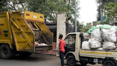 Panchkula Sector 28 residents wrote to the MC seeking door-to-door waste collection facility. (HT File)
