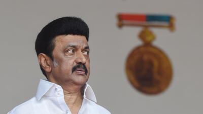 Tamil Nadu chief minister M K Stalin on Monday sought Prime Minister Narendra Modi’s intervention to restrain the Cauvery Water Management Authority from discussing Karnataka’s Mekedatu project proposal in its meeting on June 17. (PTI)