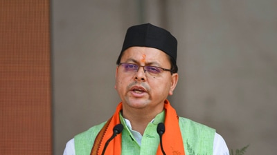 Pushkar Singh Dhami. (PTI) Pushkar Singh Dhami. (PTI)