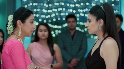 A still from Anupamaa. A still from Anupamaa.