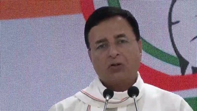 Randeep Surjewala holds press conference in Delhi. Randeep Surjewala holds press conference in Delhi.