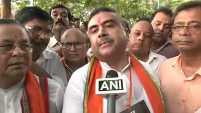 West Bengal Leader of Opposition (LoP) Suvendu Adhikari (ANI)