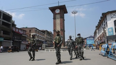 Curfew continued to remain in force in Bhaderwah town of Jammu and Kashmir’s Doda district for the fifth straight day.