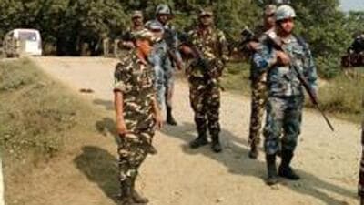 SSB personnel guard the Indo-Nepal border. (HT File Photo) SSB personnel guard the Indo-Nepal border. (HT File Photo)