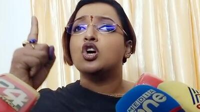 The BJP said the Kerala government should stop trying to intimidate Swapna Suresh, the key accused in the Kerala gold smuggling case, for her statement against the chief minister (ANI) The BJP said the Kerala government should stop trying to intimidate Swapna Suresh, the key accused in the Kerala gold smuggling case, for her statement against the chief minister (ANI)