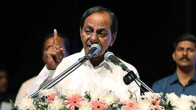 Telangana Rashtra Samithi (TRS) president and state chief minister K Chandrashekar Rao (KCR) is set to float a new political party at the national level. (ANI) Telangana Rashtra Samithi (TRS) president and state chief minister K Chandrashekar Rao (KCR) is set to float a new political party at the national level. (ANI)