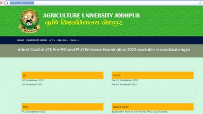 Rajasthan JET 2022 admit card released at tauj2022.com, link here Rajasthan JET 2022 admit card released at tauj2022.com, link here